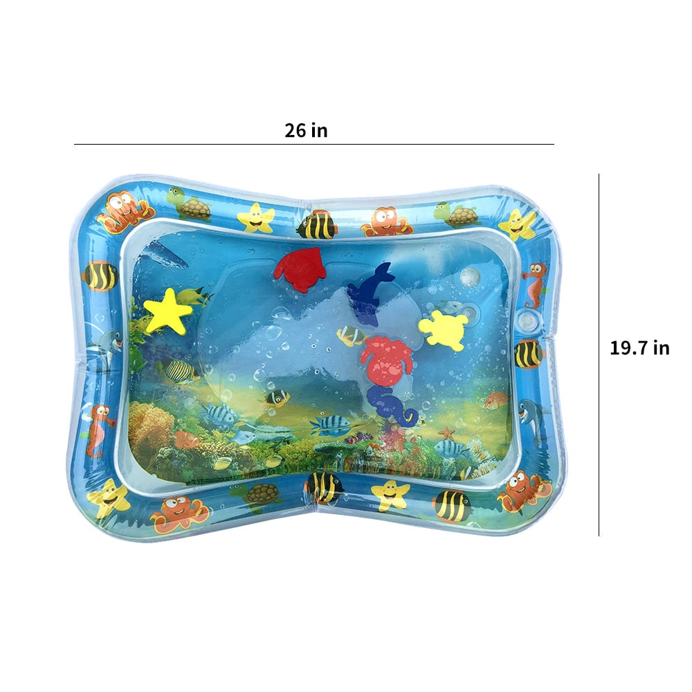 Inflatable Baby Water Play Mat for Tummy Time