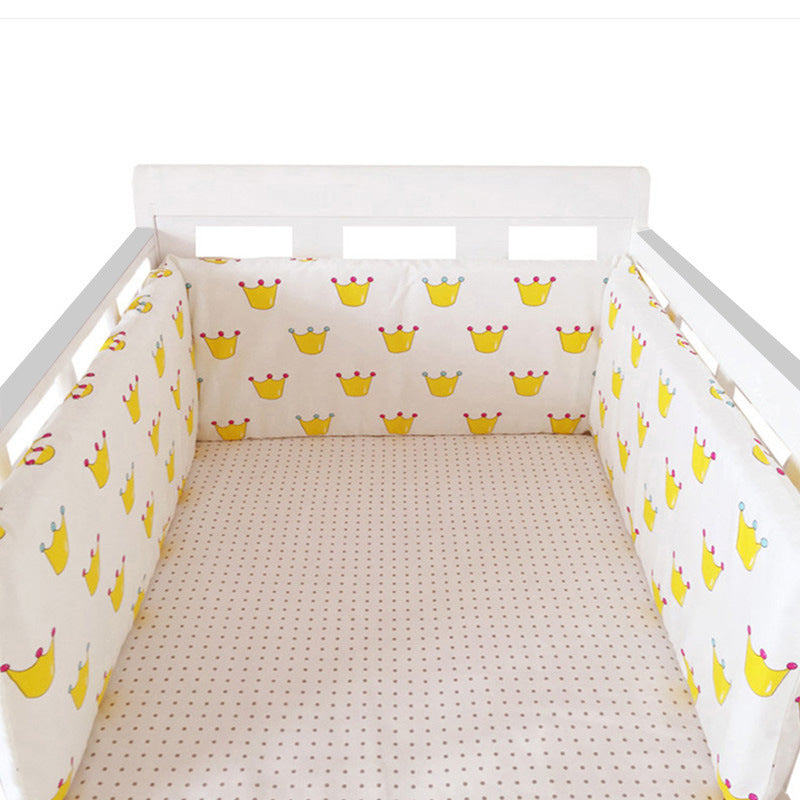 Baby Bed Safety Fence Anti-Fall Cotton Protective Guard