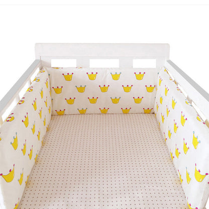 Baby Bed Safety Fence Anti-Fall Cotton Protective Guard