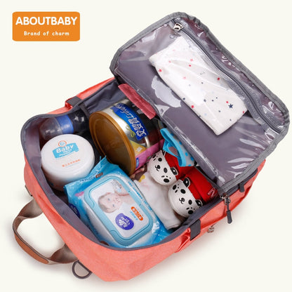 Large Capacity Waterproof Baby Diaper Bag Travel Backpack