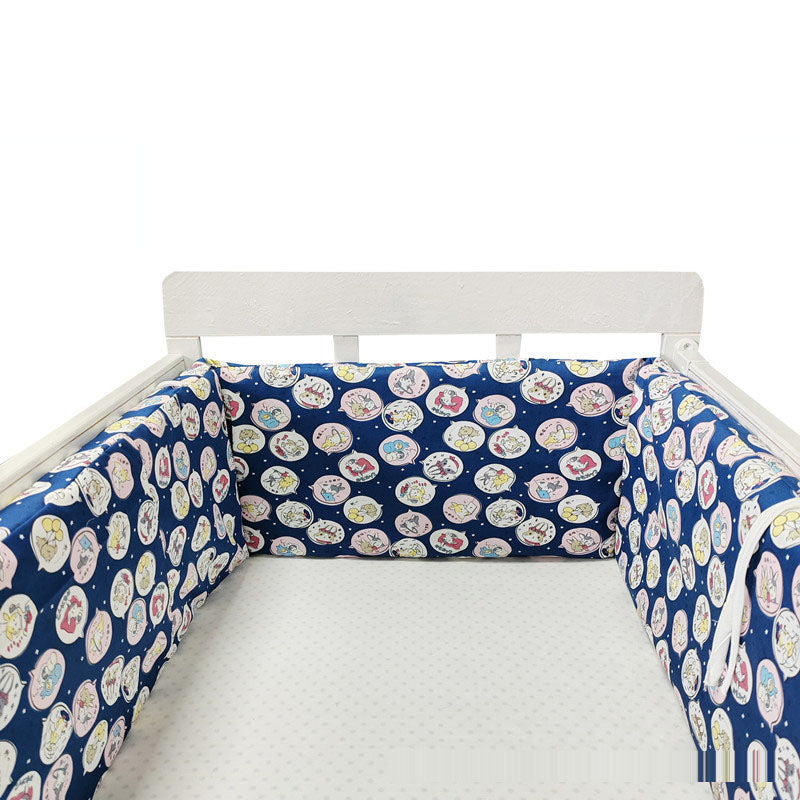 Baby Bed Safety Fence Anti-Fall Cotton Protective Guard