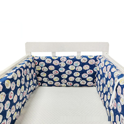 Baby Bed Safety Fence Anti-Fall Cotton Protective Guard