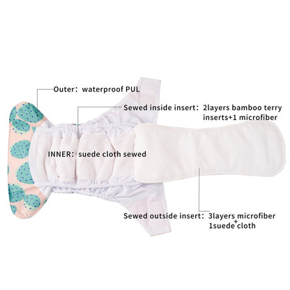 Happy Flute AIO Heavy Wetter Night Cloth Diaper