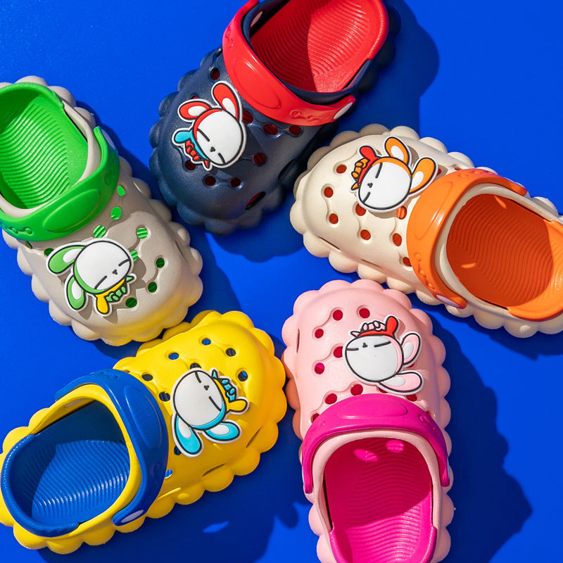 Cartoon-Print EVA Toddler Clogs