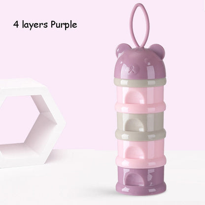 4 Layer Baby Food & Milk Powder Storage Box