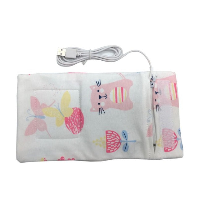 USB Baby Bottle Warmer & Insulated Travel Bag