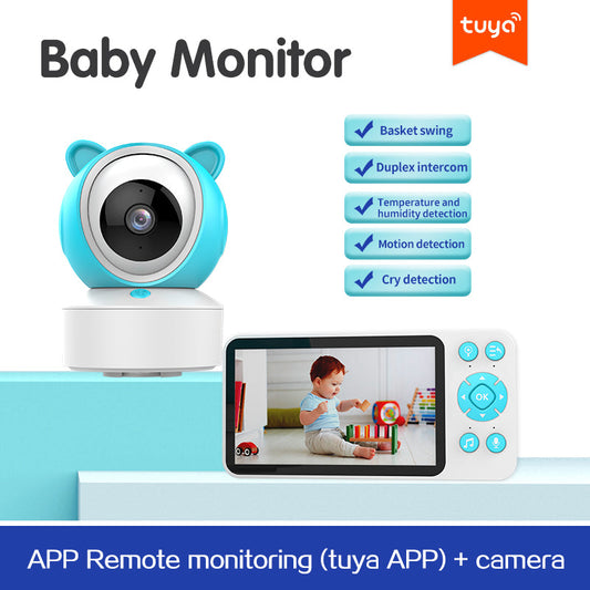 5" baby Monitor with Doodle & Temperature Detection