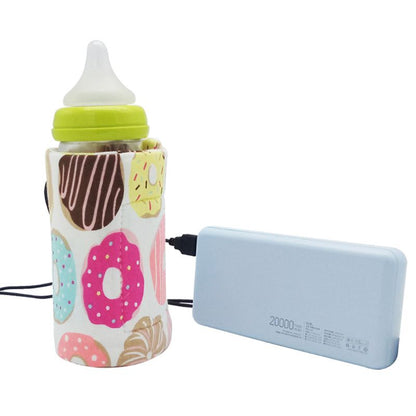 USB Baby Bottle Warmer & Insulated Travel Bag