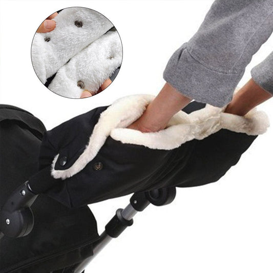 Waterproof Warm Baby Stroller Hand Muff & Mittens