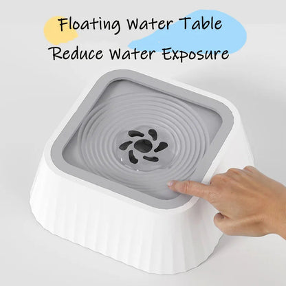 Splash-Free Floating Pet Water Bowl