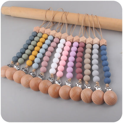 Silicone Pacifier Clip Chain