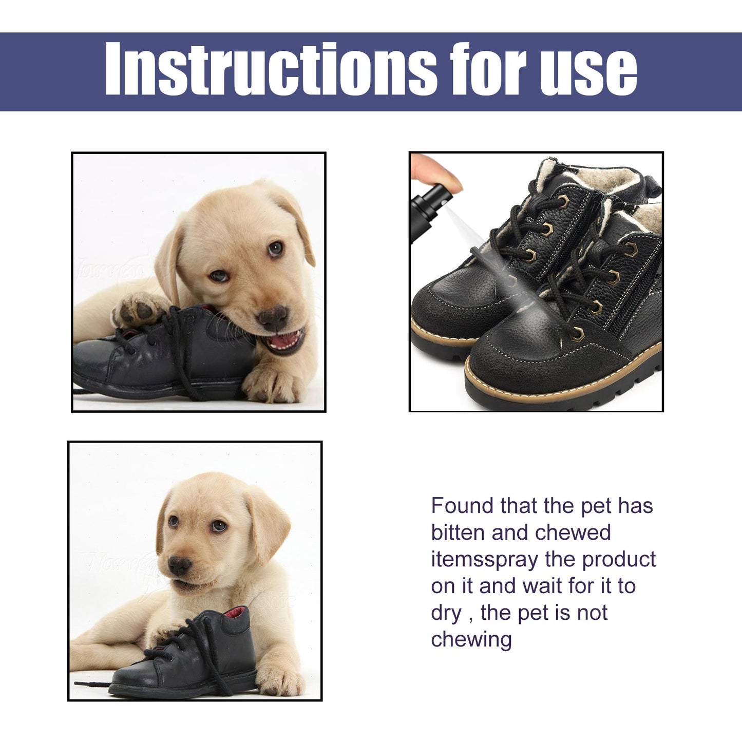 Anti-Chewing Bitter Deterrent Spray for Pets
