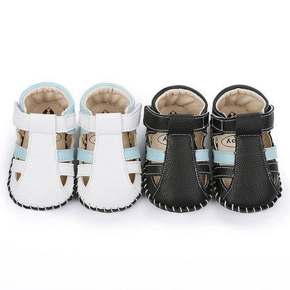 Stitched Baby Sandals with Rubber Soles