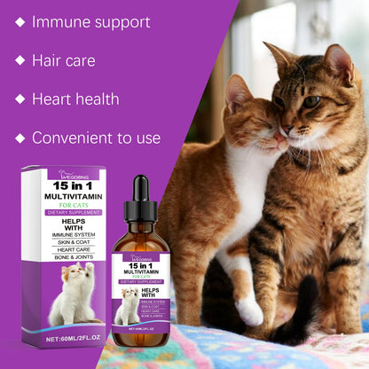 Daily Vitamin Drops for Cats
