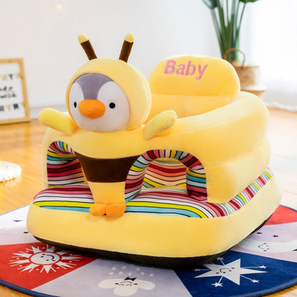 Anti-Fall Cartoon Baby Learning Sofa Chair & Tatami Mat