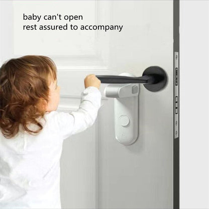 No-Punch Child & Pet Safety Door Handle Lock