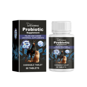 Compound Probiotic Nutrition Supplement Tablets for Cats & Dogs