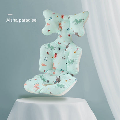 All-Season Pure Cotton Baby Stroller & Toddler Cushion