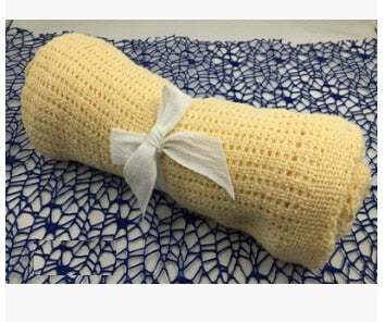 Super Soft Cotton Baby Swaddle Blanket & Stroller Cover