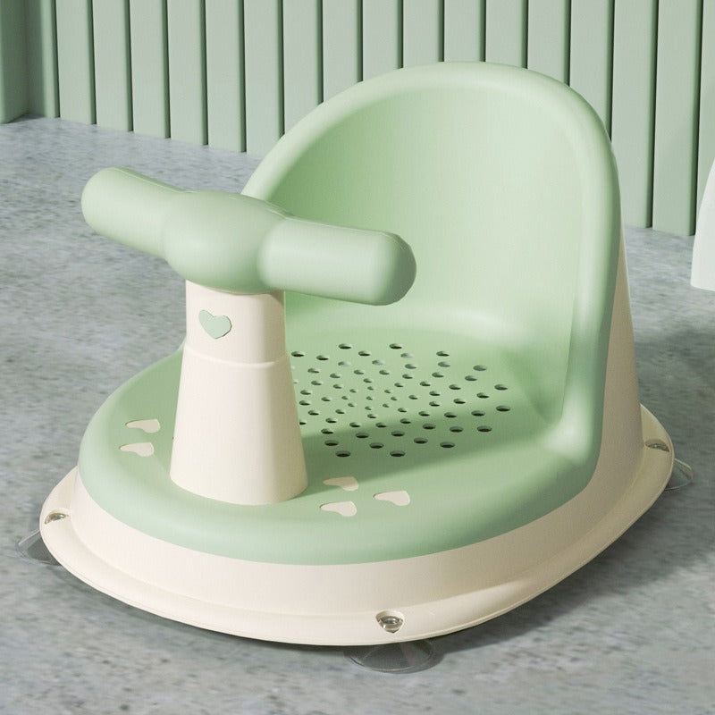 Adjustable Anti-Slip Baby Shower Chair & Bath Set