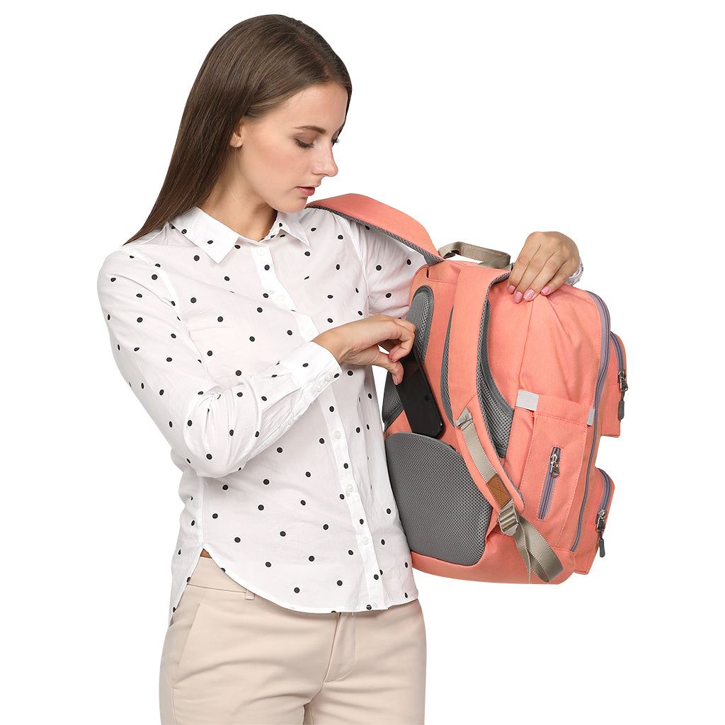Large Capacity Waterproof Baby Diaper Bag Travel Backpack