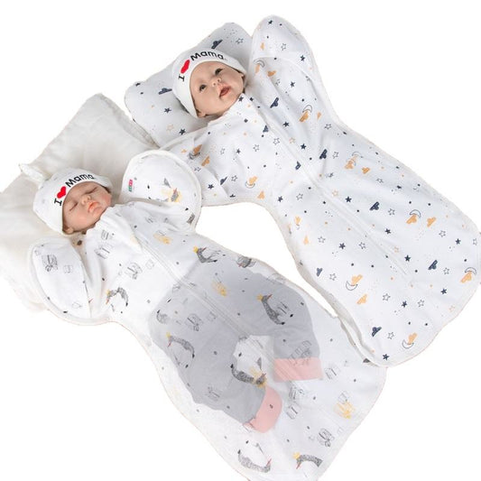 Cotton Anti-Kick Printed Baby Sleeping Bag