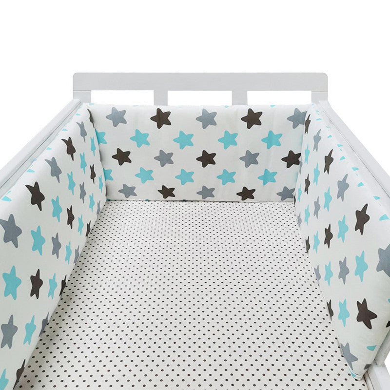 Baby Bed Safety Fence Anti-Fall Cotton Protective Guard