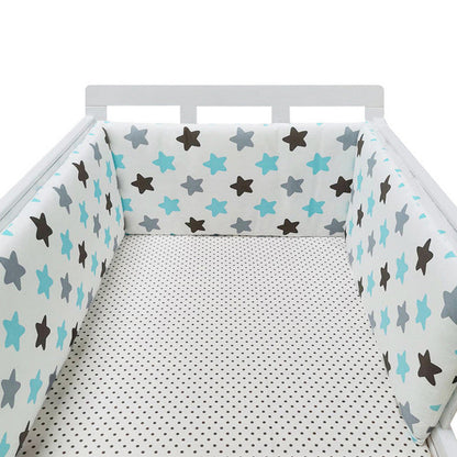Baby Bed Safety Fence Anti-Fall Cotton Protective Guard