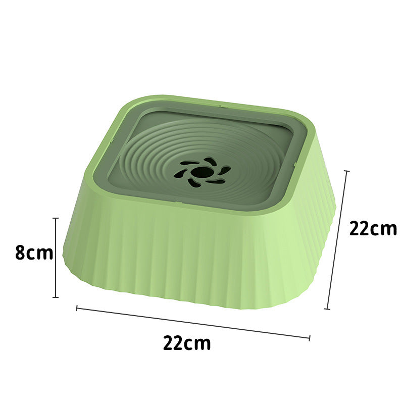 Splash-Free Floating Pet Water Bowl