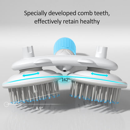 Self-Cleaning Double-Head Pet Slicker Brush