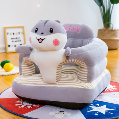 Anti-Fall Cartoon Baby Learning Sofa Chair & Tatami Mat
