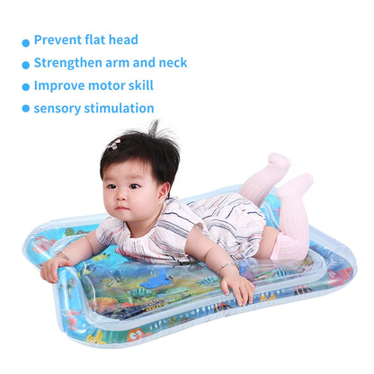 Inflatable Baby Water Play Mat for Tummy Time