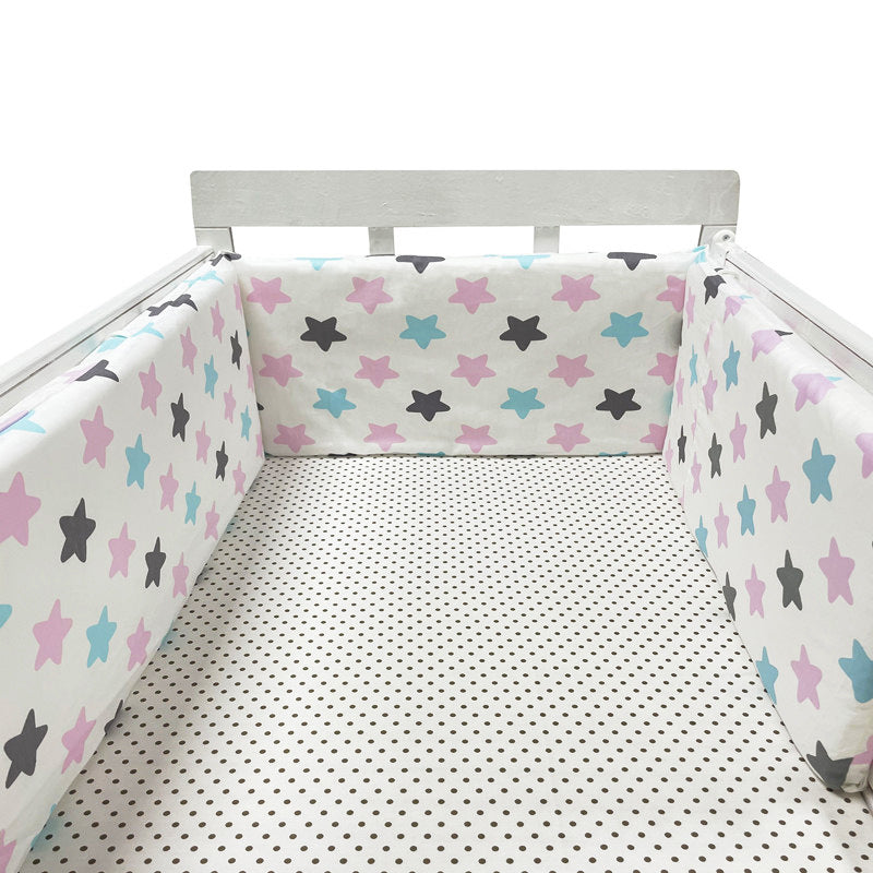 Baby Bed Safety Fence Anti-Fall Cotton Protective Guard