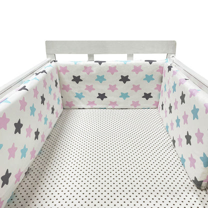 Baby Bed Safety Fence Anti-Fall Cotton Protective Guard