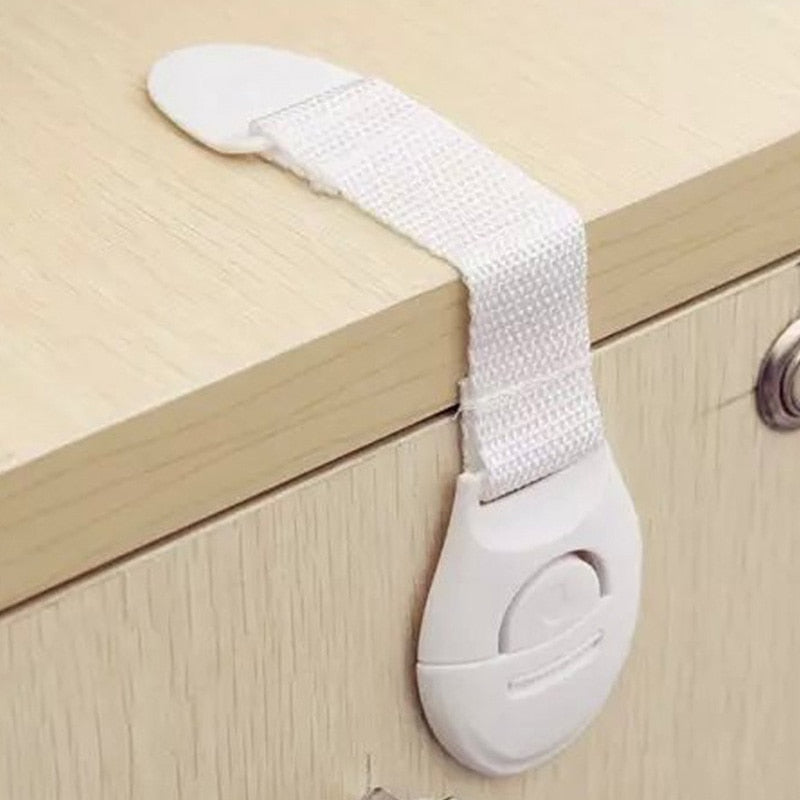 5/10-Pack Baby Safety Locks for Drawers & Cabinets