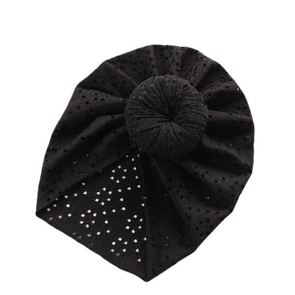 Cute Lace Donut Baby Pullover Cap & Headwear