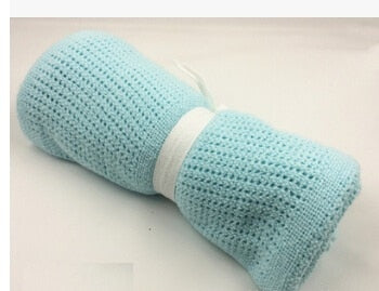 Super Soft Cotton Baby Swaddle Blanket & Stroller Cover