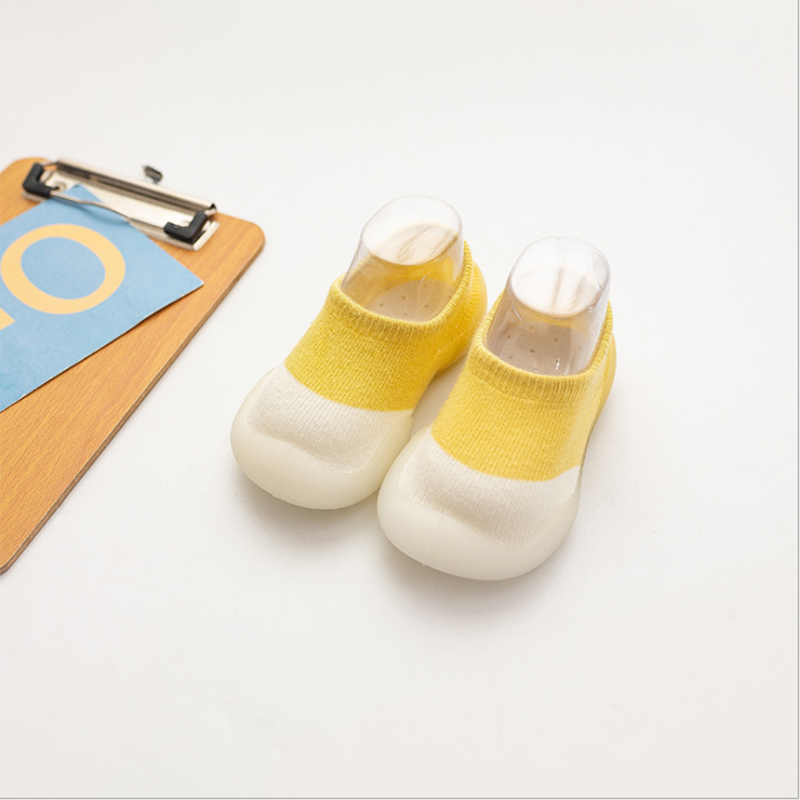 Breathable Mesh Toddler Floor Shoes with Rubber Soles