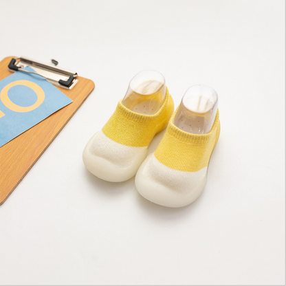 Breathable Mesh Toddler Floor Shoes with Rubber Soles