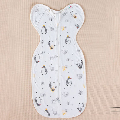 Cotton Anti-Kick Printed Baby Sleeping Bag