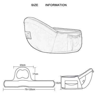 Adjustable Waist Belt Baby Hip Seat Carrier & Sling