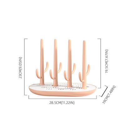 Space-Saving Baby Bottle Drying & Drain Rack