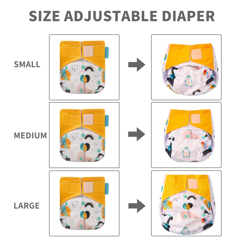 Happy Flute AIO Heavy Wetter Night Cloth Diaper