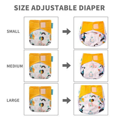 Happy Flute AIO Heavy Wetter Night Cloth Diaper