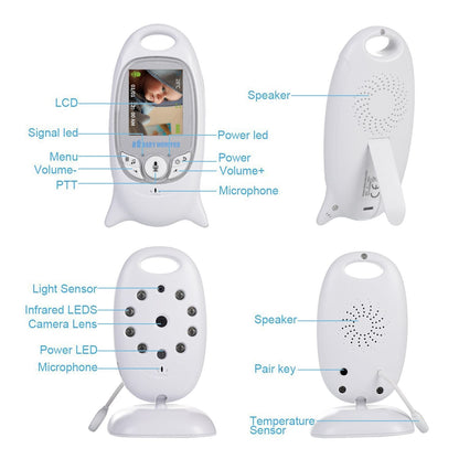 VB601 2" Video Baby Monitor with Night Vision & Lullabies