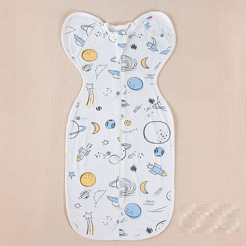 Cotton Anti-Kick Printed Baby Sleeping Bag