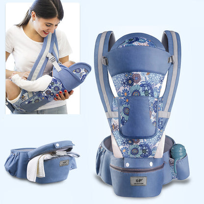3-In-1 Ergonomic Baby Hip Seat Carrier & Wrap Sling