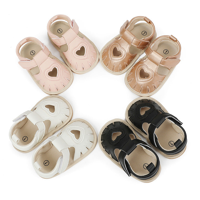Breathable Baby Summer Sandals with Soft PVC Soles