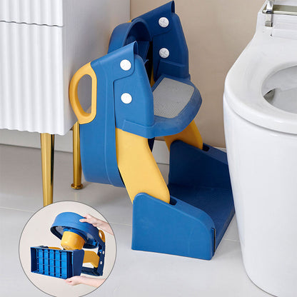 Multifunctional Baby Toilet Seat Ring & Step for Kids
