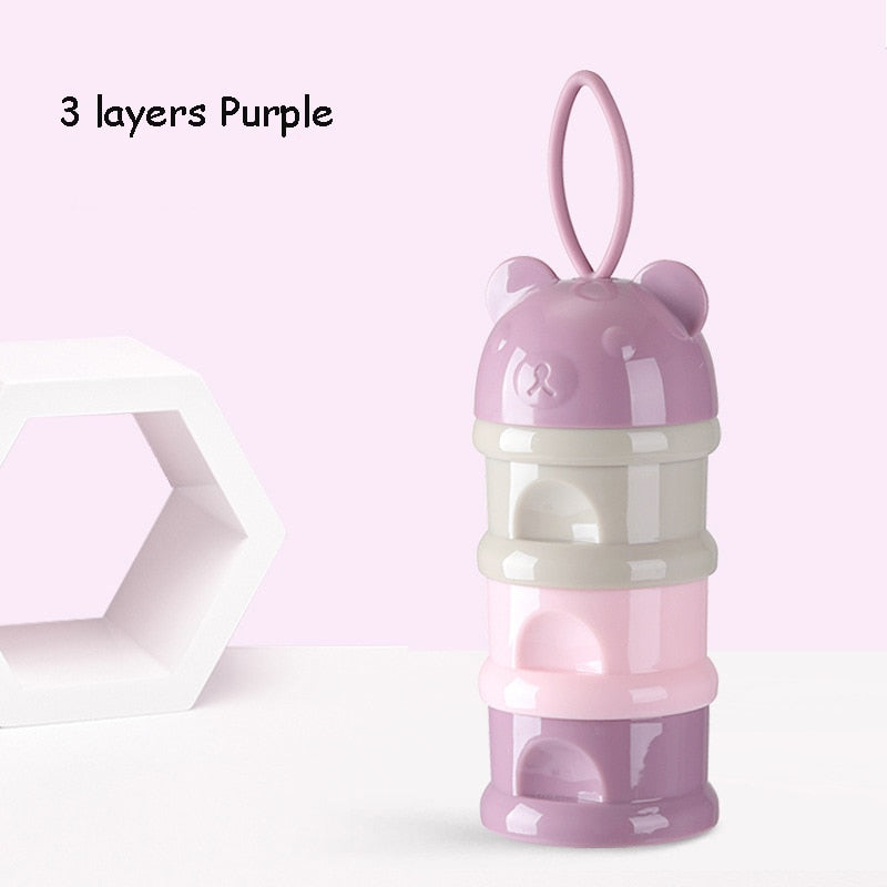4 Layer Baby Food & Milk Powder Storage Box
